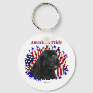 Chaveiro do Orgulho Americano na Terra Nova