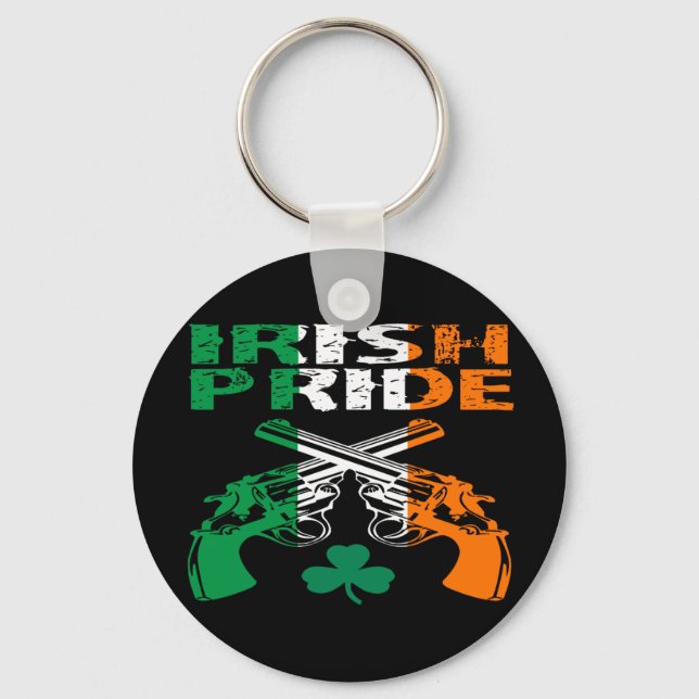 Chaveiro do Orgulho Irlandês (Frente)