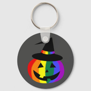Chaveiro do Orgulho LGBT+ Jack-O'-Lanterna
