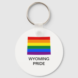 Chaveiro do Orgulho LGBTQ Wyoming