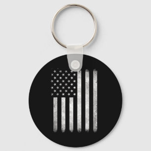 Chaveiro Do Patriótico 4 De Julho Norte-Americano Bandeira