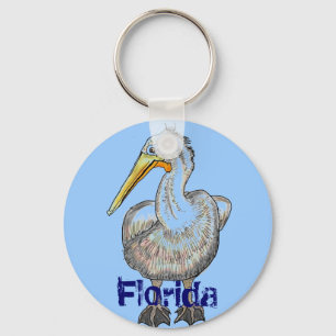 Chaveiro do pelicano de Florida