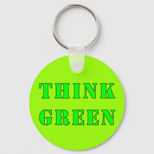 Chaveiro do pense verde
