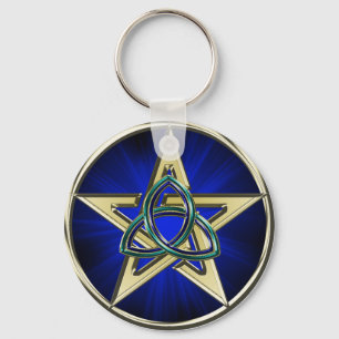 Chaveiro do Pentagram de Triquetra