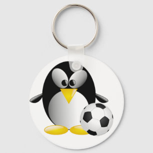 Chaveiro do pinguim do futebol