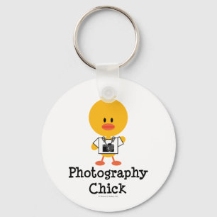 Chaveiro do pintinho da fotografia