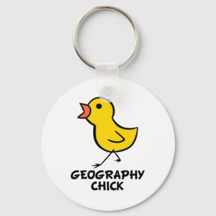 Chaveiro do pintinho da geografia