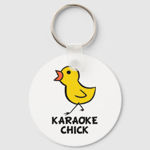 Chaveiro do pintinho do karaoke