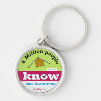 Chaveiro do prêmio da MALHA de Ravelry do amor