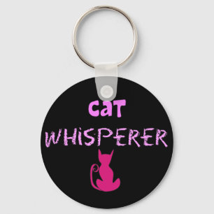 Chaveiro Do "presentes do amante do gato do Whisperer gato"