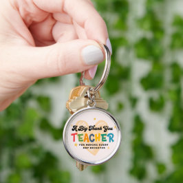Chaveiro do Professor Obrigado - Presente para Edu