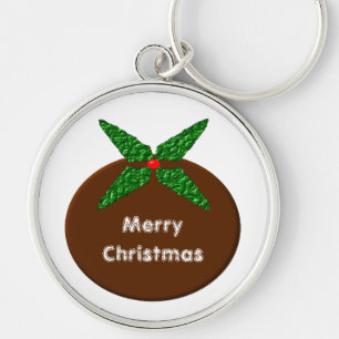Chaveiro do pudim do Natal