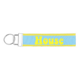 Chaveiro do pulso amarelo