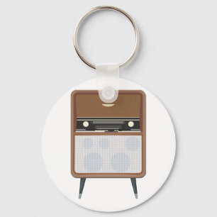 Chaveiro do rádio retroativo nas pernas