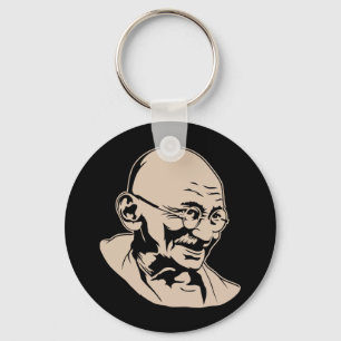 Chaveiro do retrato de Mahatma Gandhi