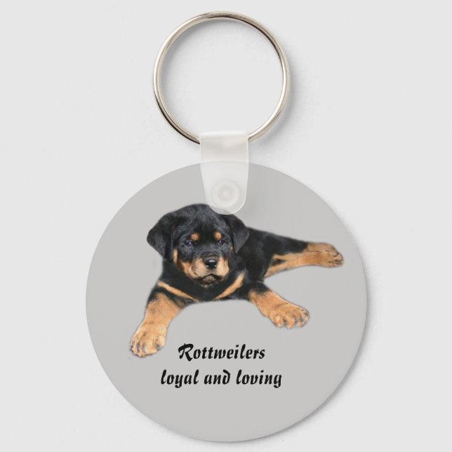 Chaveiro do Rottweiler (Frente)