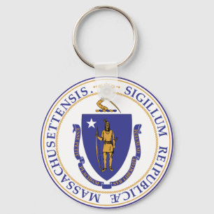 Chaveiro do selo do estado de Massachusetts