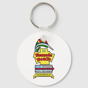 Chaveiro do sinal da praia de Pensacola