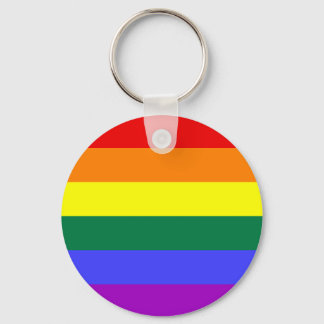 Chaveiro do Sinalizador do Orgulho Arco-Íris