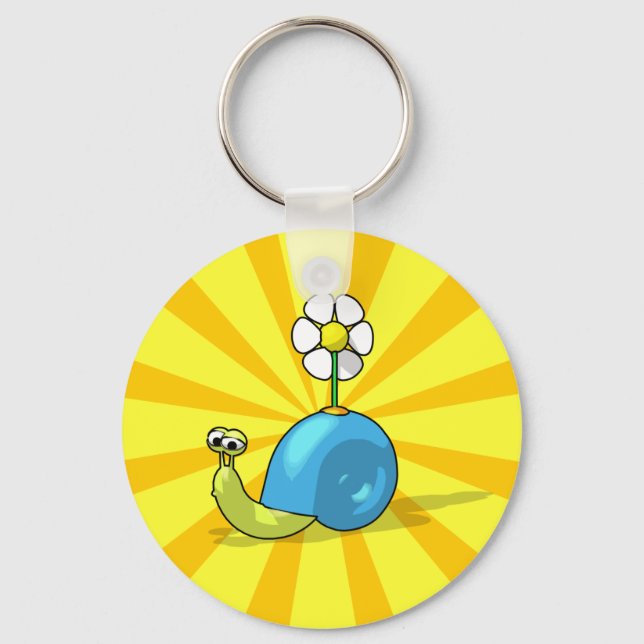 Chaveiro DO SNAIL SUNFLOWER (Frente)