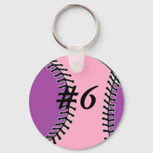Chaveiro do softball da mãe