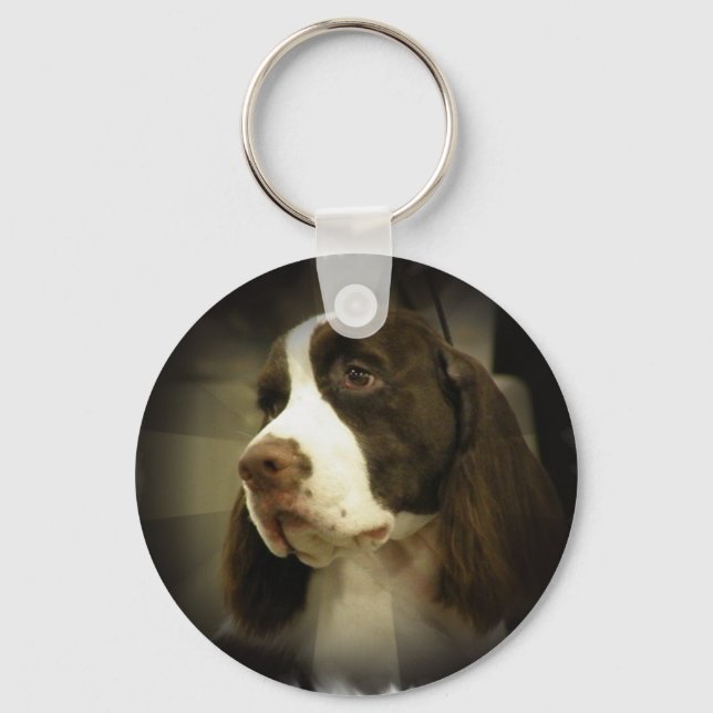 Chaveiro do Springer Spaniel (Frente)