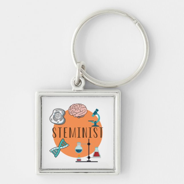chaveiro do "steminist" (Frente)