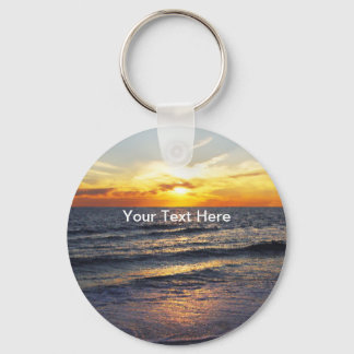 Chaveiro do Tema Sunset da Praia