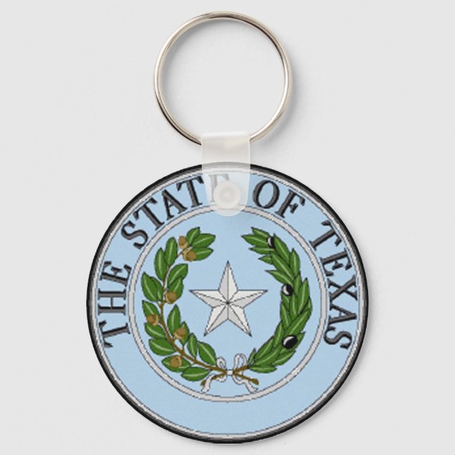 Chaveiro do Texas State Seal (Frente)