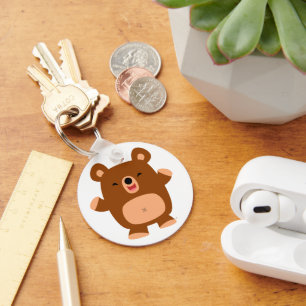 Chaveiro do Urso de Cartoon Gelado