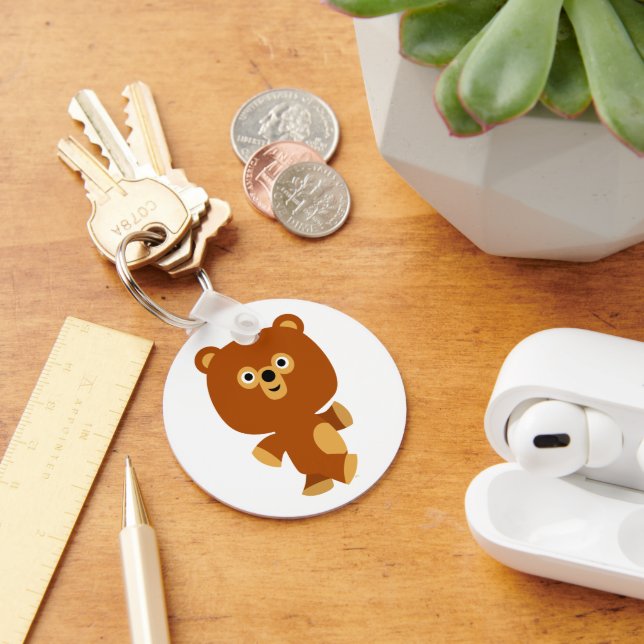 Chaveiro do Urso de Cartoons Bonito Assertivo (Mesa)