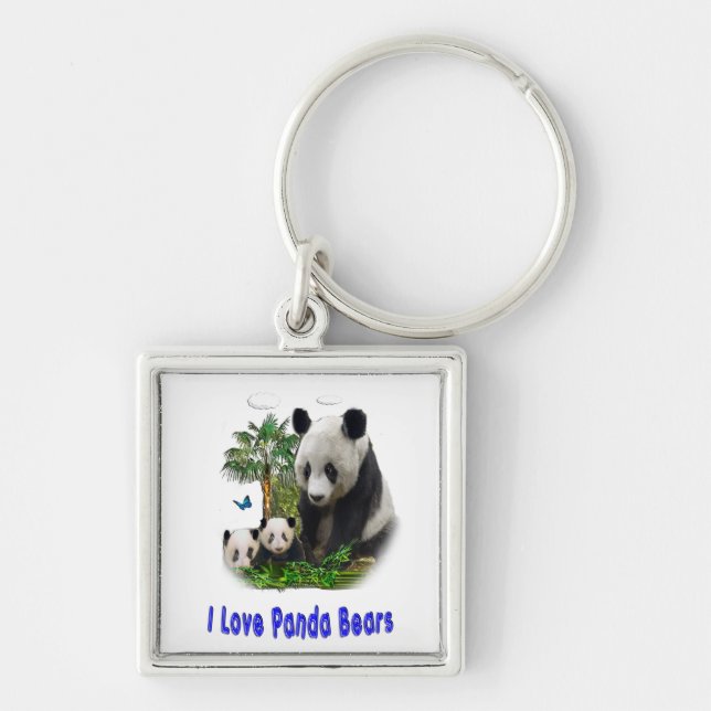 Chaveiro do urso Panda (Frente)