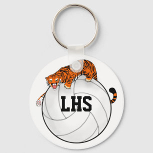 Chaveiro do voleibol do tigre