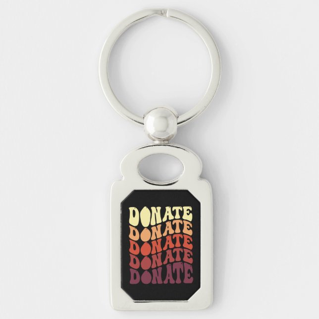 Chaveiro Doação De Sangue Doador De Sangue E Plasma (Frente)