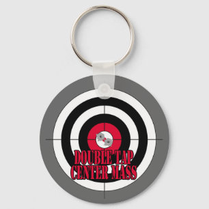 Chaveiro dobro da massa do centro da torneira