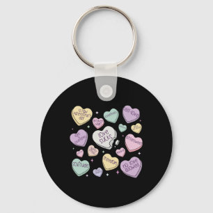 Chaveiro Doce Anti-valentão Retro Antigo Coração Amor Suga