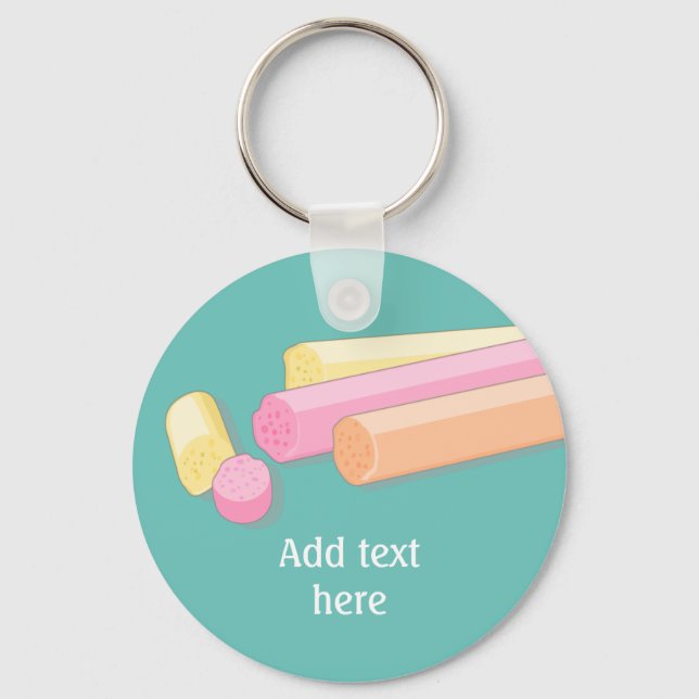 Chaveiro Doces de rocha mole de Edimburgo, na Escócia (Frente)