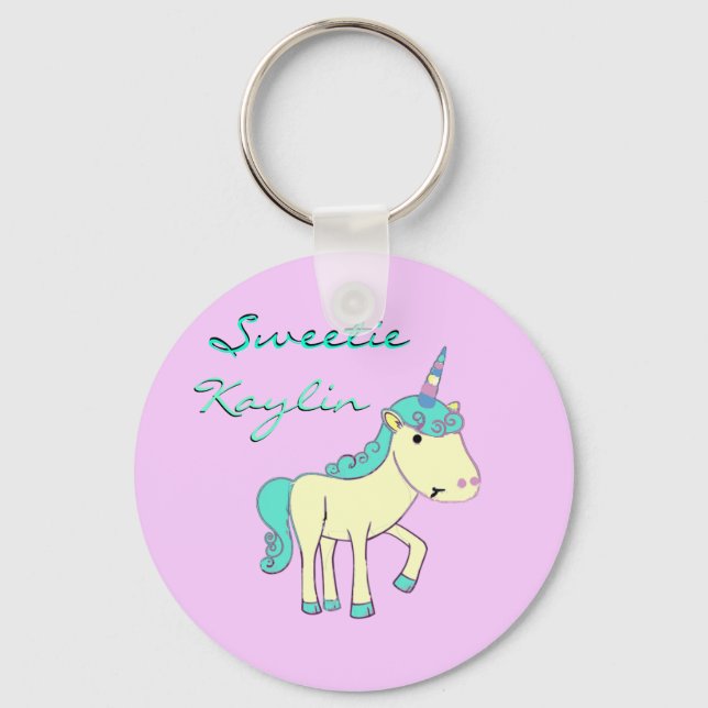Chaveiro Docinho Unicorn - Personalizado (Frente)