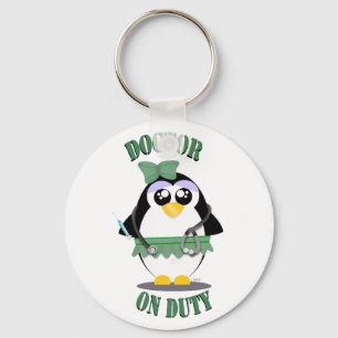 Chaveiro Doctor on Duty Penguin (female)