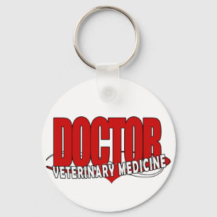 CHAVEIRO DOCTOR VETERINARY MEDICINE BIG RED
