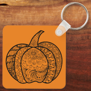 Chaveiro Dodores de Halloween Boho mandala bombeiros outono