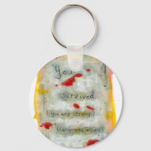 Chaveiro Doença cura do traumatismo da arte da esperança 