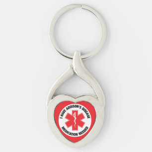 Chaveiro Doença de Addison
