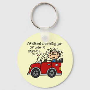 Chaveiro Doença Humorística Do Carro