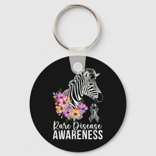 Chaveiro Doença Raras Sensibilização Zebra Guerreira da Doe