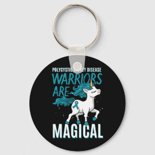 Chaveiro Doença Renal Policial Pckd Pkd Unicorn Awarene