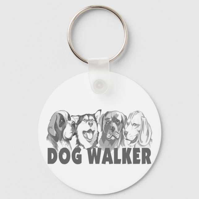 Chaveiro Dog Walker (Frente)