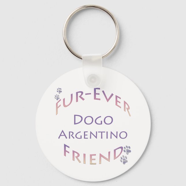 Chaveiro Dogo Argentino Fuere (Frente)
