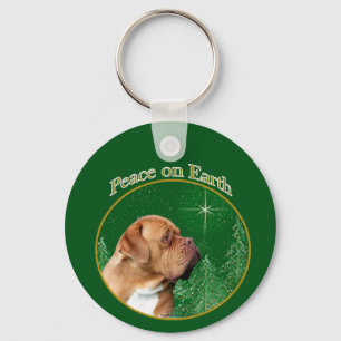 Chaveiro Dogue de Bordeaux Peace