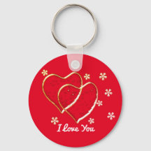 dois corações, casamento romântico.Keychai persona